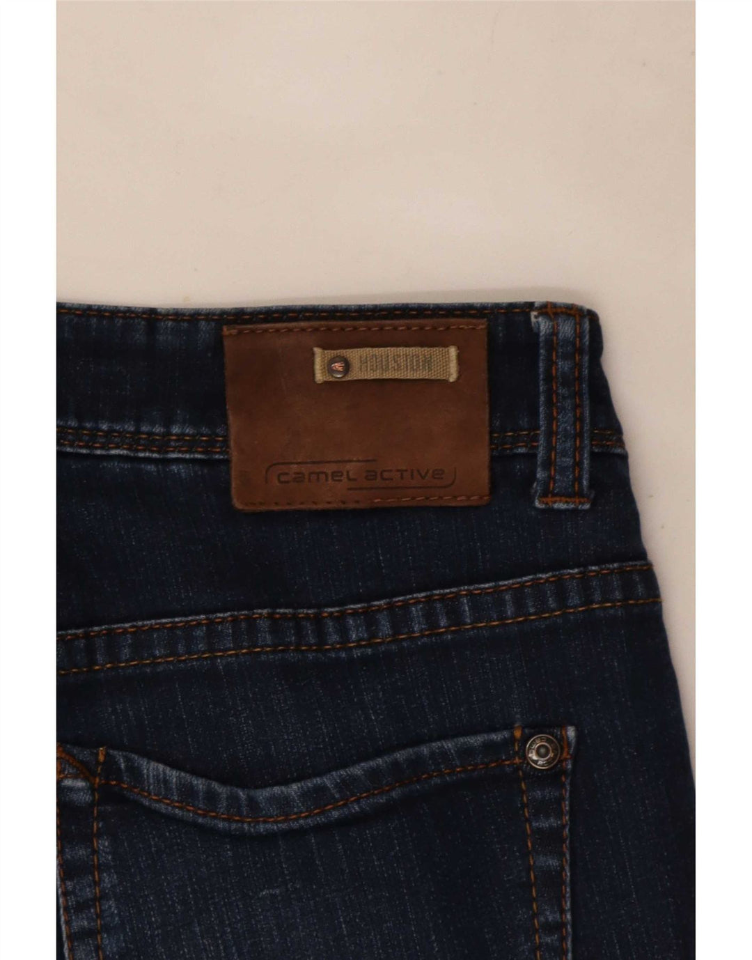 Camel Active Mens Slim Jeans W32 L27 Navy Blue