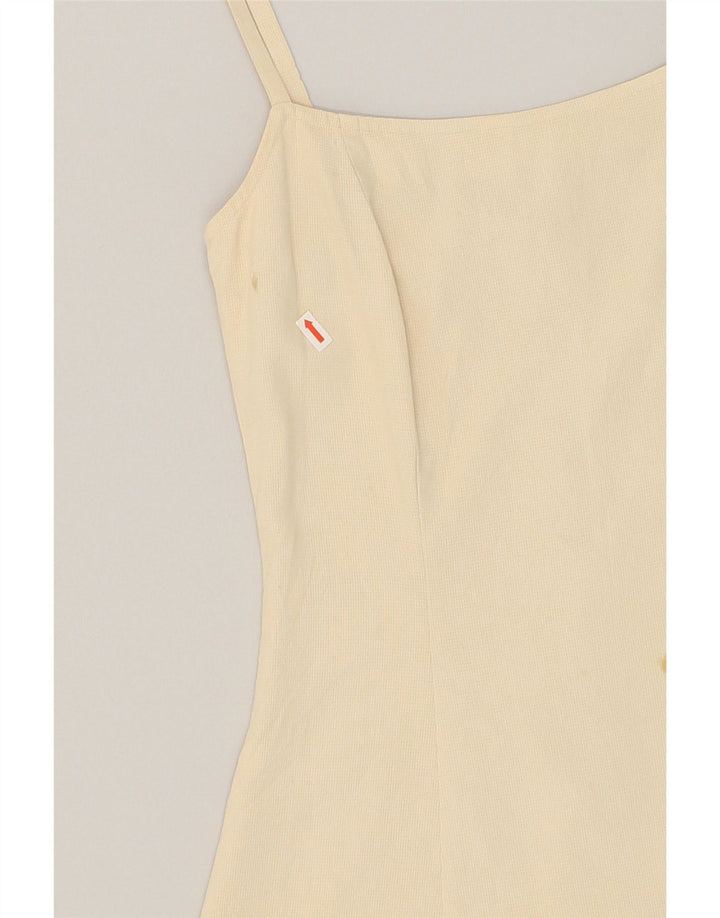 MARELLA Womens Sundress UK 8 Small Beige | Vintage Marella | Thrift | Second-Hand Marella | Used Clothing | Messina Hembry 