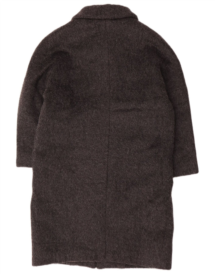 Intrend Womens Overcoat UK 14 Large Grey Wool