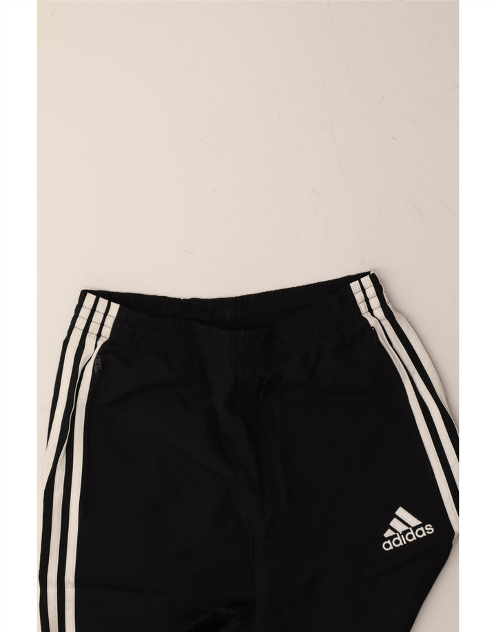 ADIDAS Boys Sport Shorts 13-14 Years Black Polyester Vintage Adidas and Second-Hand Adidas from Messina Hembry 