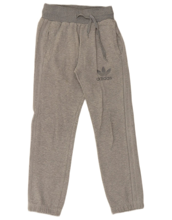 Adidas Mens Tracksuit Trousers Joggers Medium  Grey Colourblock Cotton