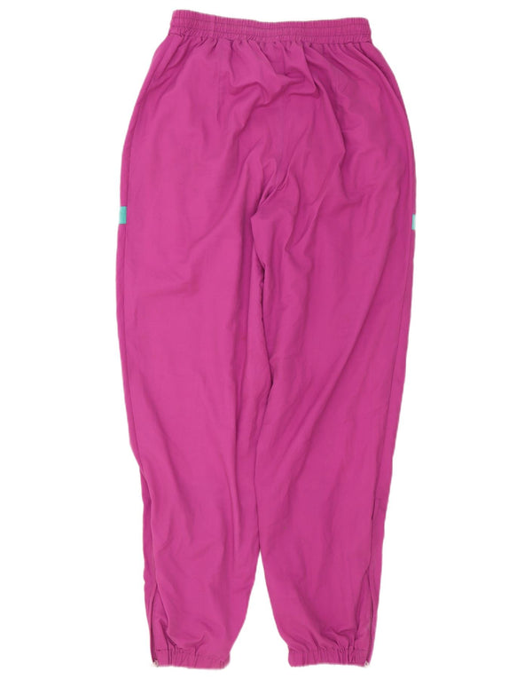 Lotto Womens Tracksuit Trousers Joggers UK 12 Medium Purple Colourblock