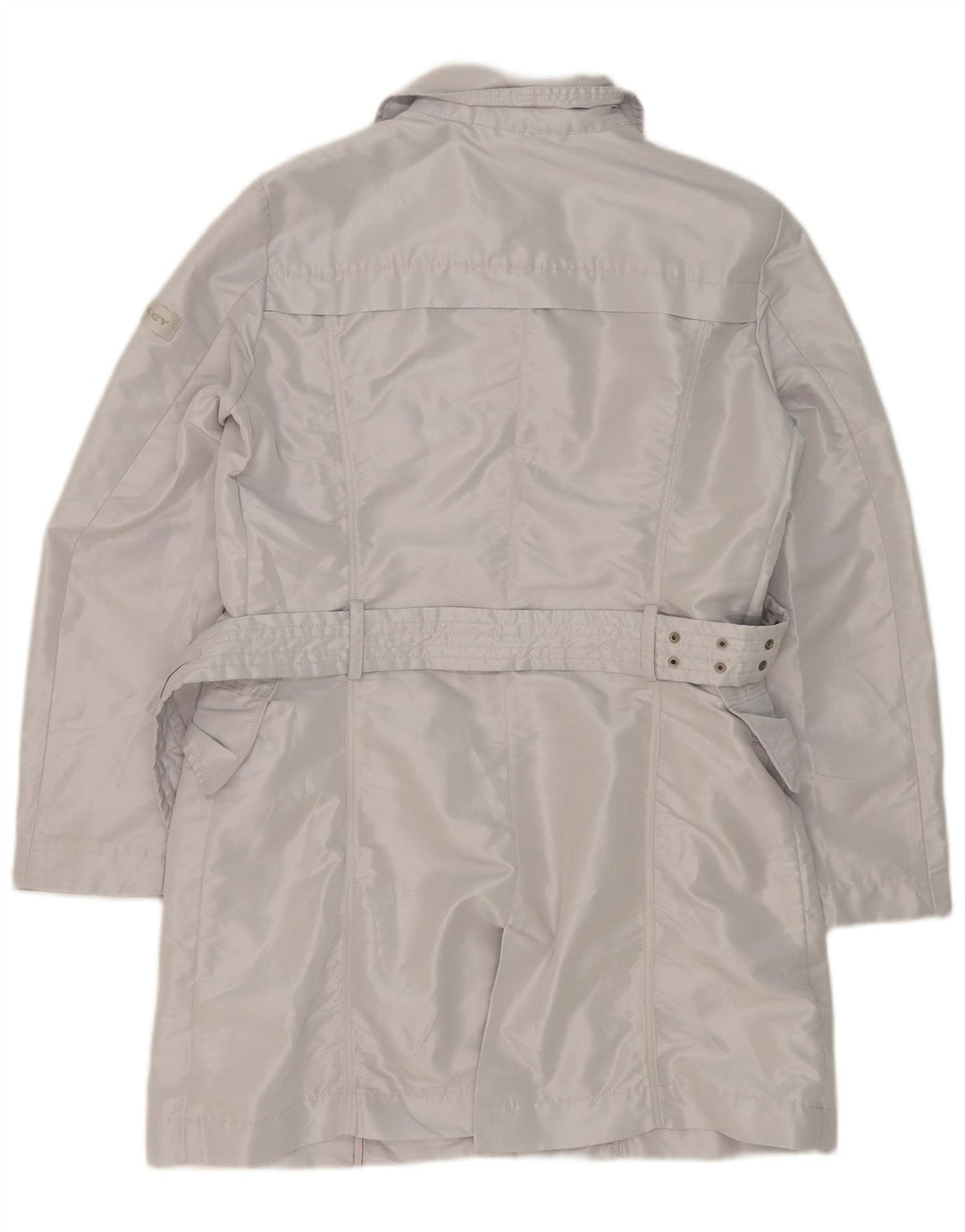 PEUTEREY Womens Trench Coat IT 48 XL Grey Polyester