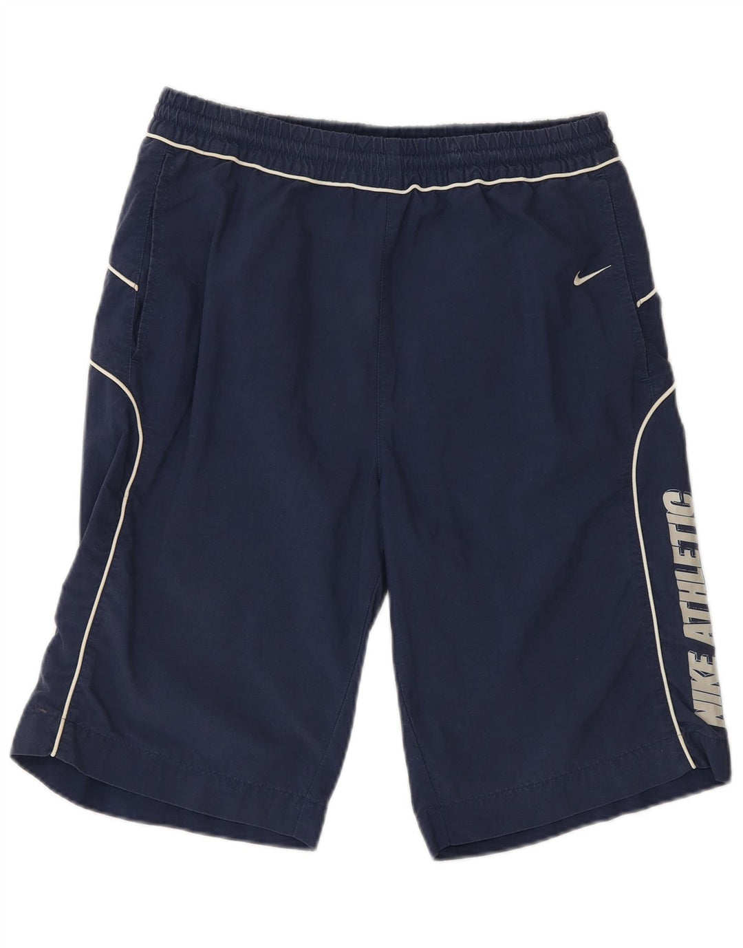 NIKE Boys Graphic Sport Shorts 13-14 Years XL Navy Blue