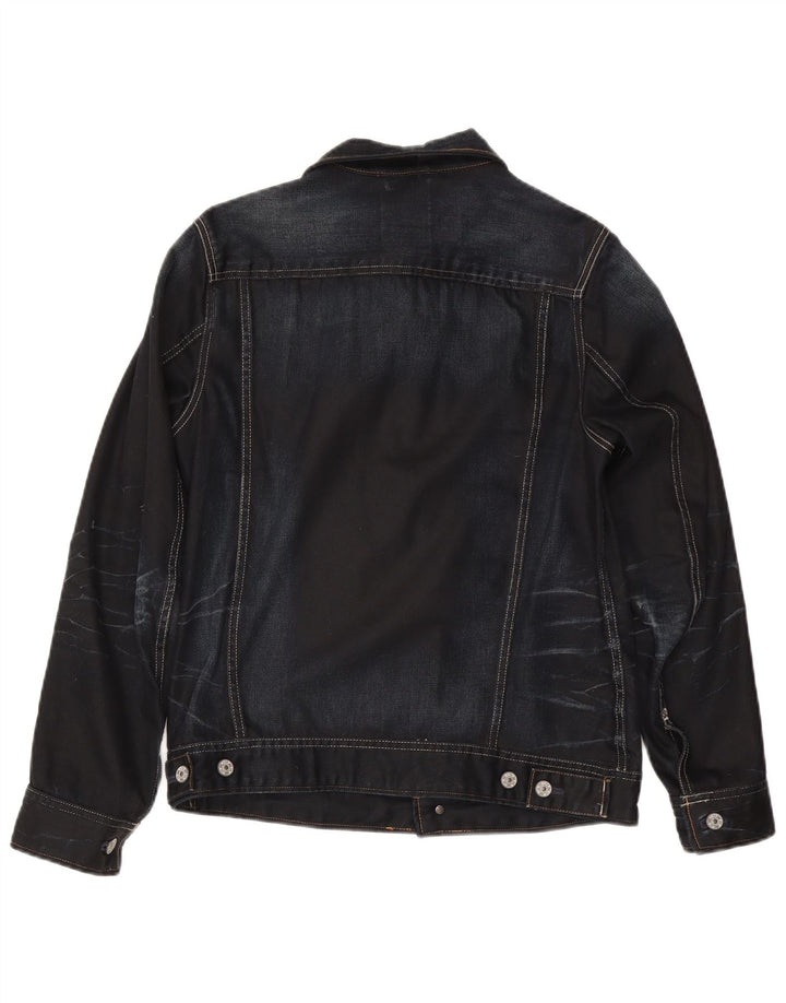 G-Star Mens Denim Jacket UK 40 Large Navy Blue