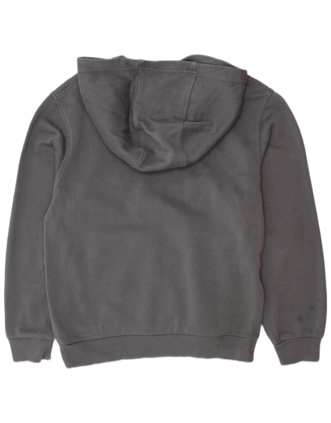 Nike Boys Graphic Hoodie Jumper 10-11 Years Medium Grey Cotton