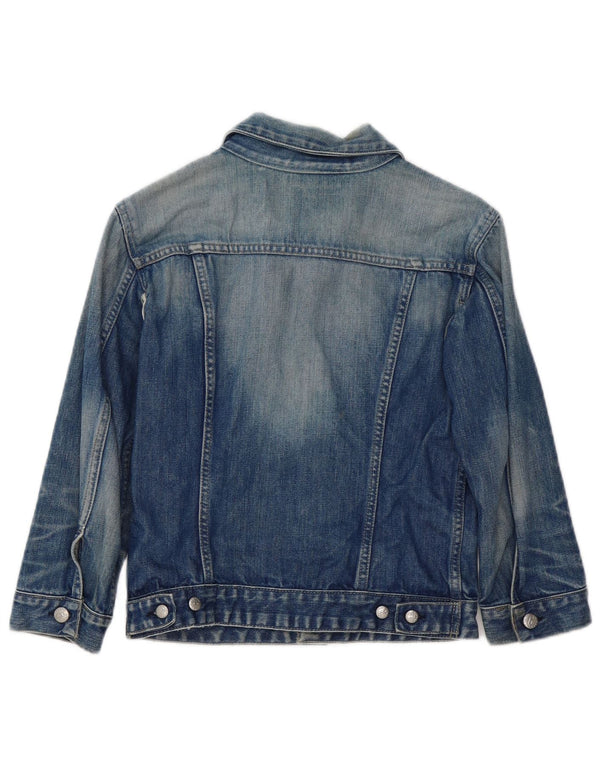 DIESEL Boys Denim Jacket 9-10 Years Medium  Blue Cotton