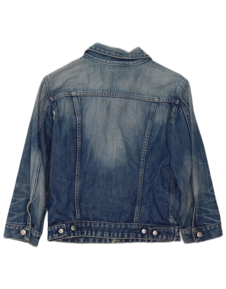 DIESEL Boys Denim Jacket 9-10 Years Medium  Blue Cotton