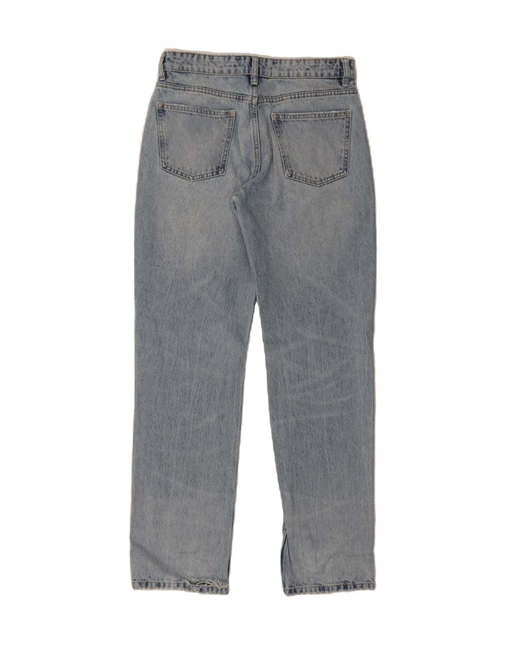 ZARA Womens Distressed Straight Jeans EU 38 Small W28 L32 Blue Vintage Zara and Second-Hand Zara from Messina Hembry 