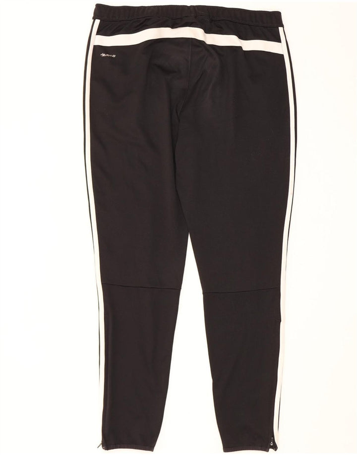 Adidas Mens Climacool Tracksuit Trousers Large Black Polyester