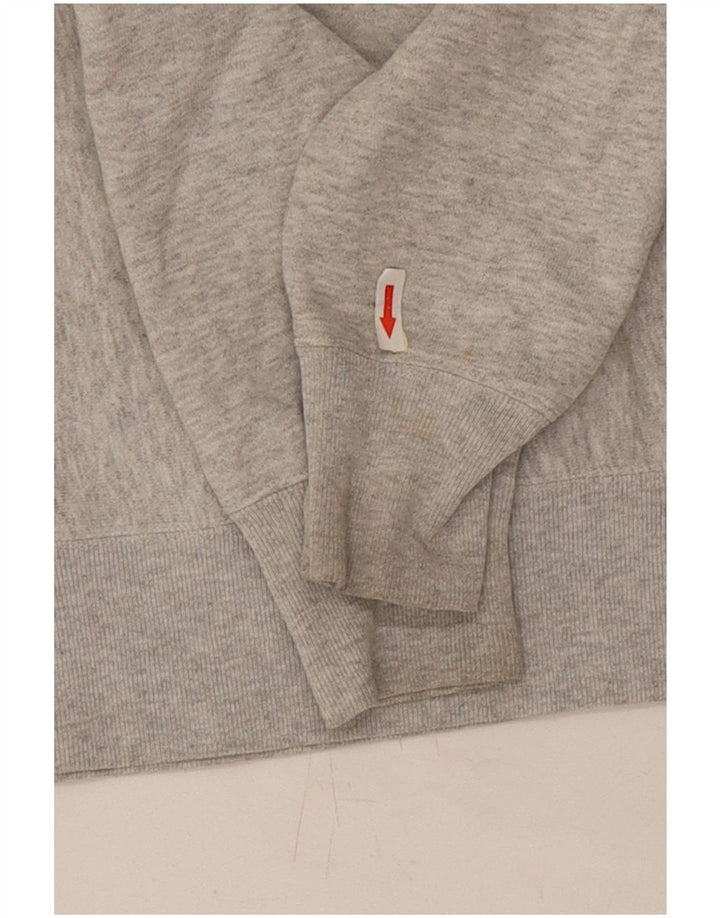 Champion Mens Sweatshirt Jumper Small Grey Flecked Cotton