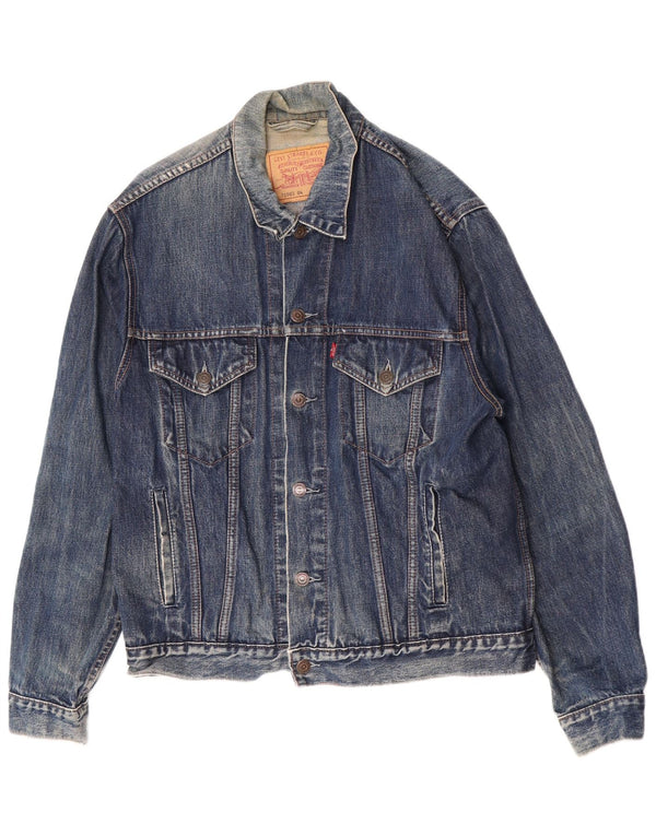 Levi's Mens 70503 Denim Jacket UK 40 Large Blue Cotton