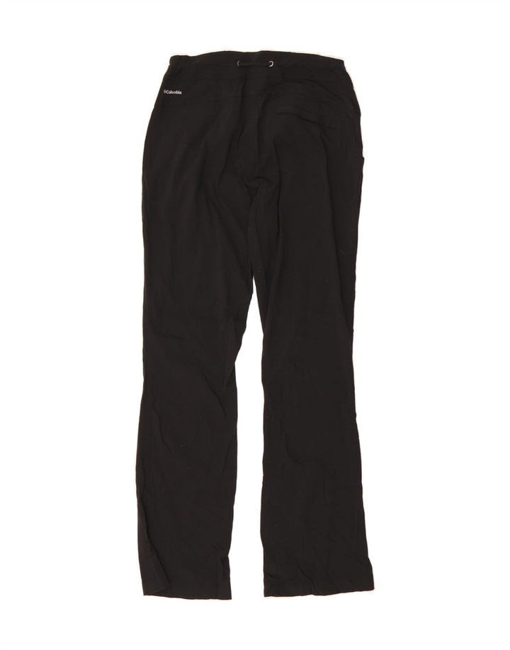 COLUMBIA Womens Omni-Shield Bootcut Trousers US 8 Medium W32 L32 Black Vintage Columbia and Second-Hand Columbia from Messina Hembry 