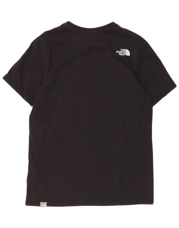 The North Face Mens T-Shirt Top Medium Black Cotton