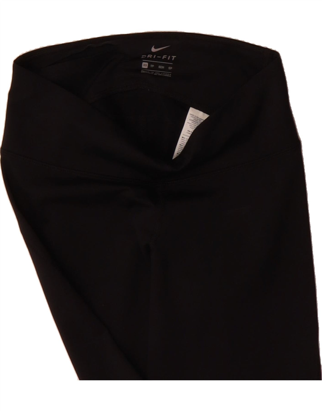 NIKE Womens Dri Fit Leggings UK 6 XS  Black Polyester Vintage Nike and Second-Hand Nike from Messina Hembry 