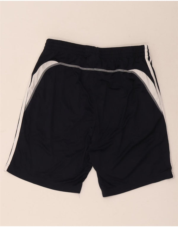 Adidas Womens Sport Shorts Medium Navy Blue Colourblock Polyester