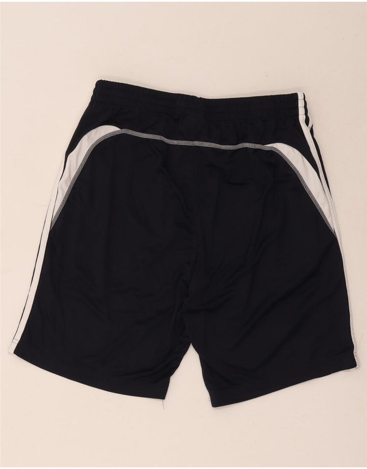 Adidas Womens Sport Shorts Medium Navy Blue Colourblock Polyester