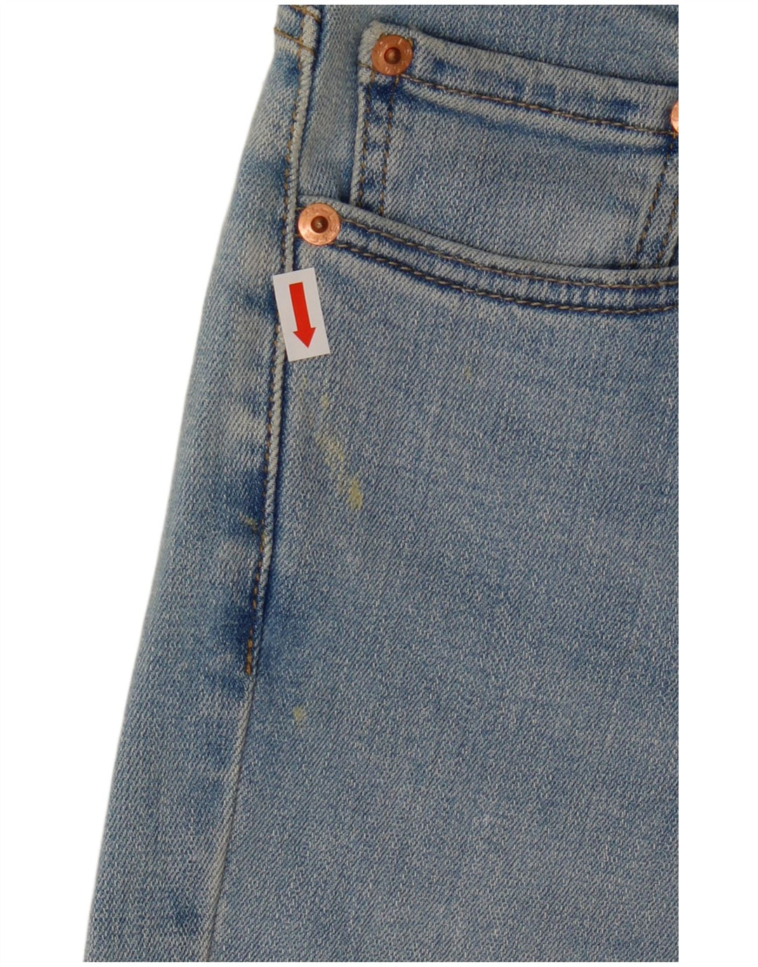 LEVI'S Womens 511 Slim Jeans W32 L32  Blue Cotton