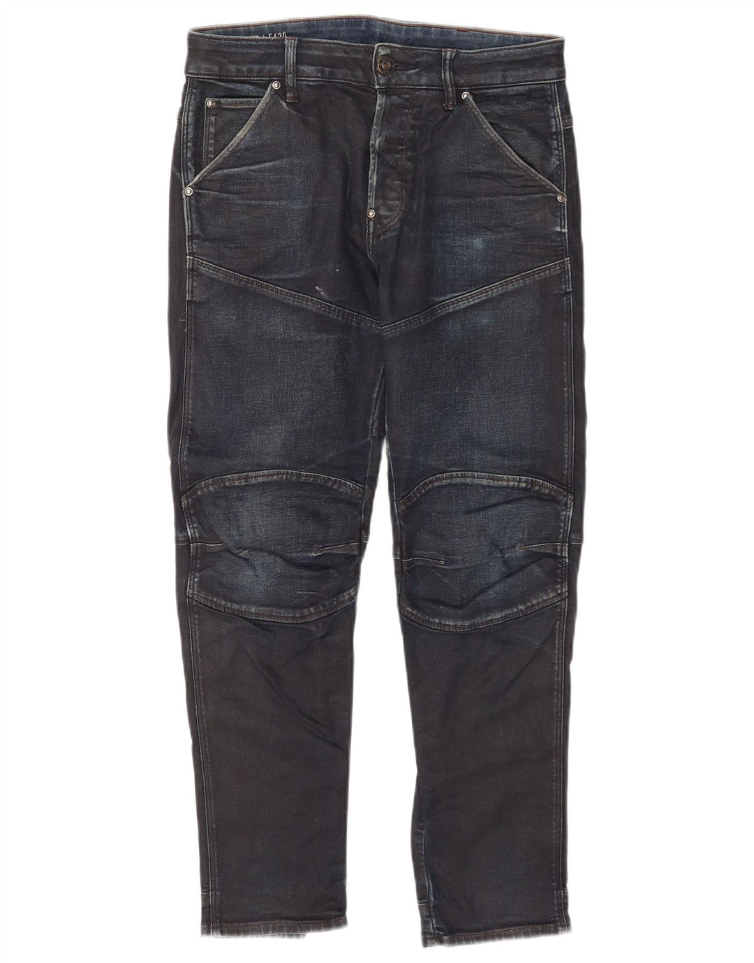 G-Star Mens 3D Arc Slim Jeans W29 L27 Blue Cotton