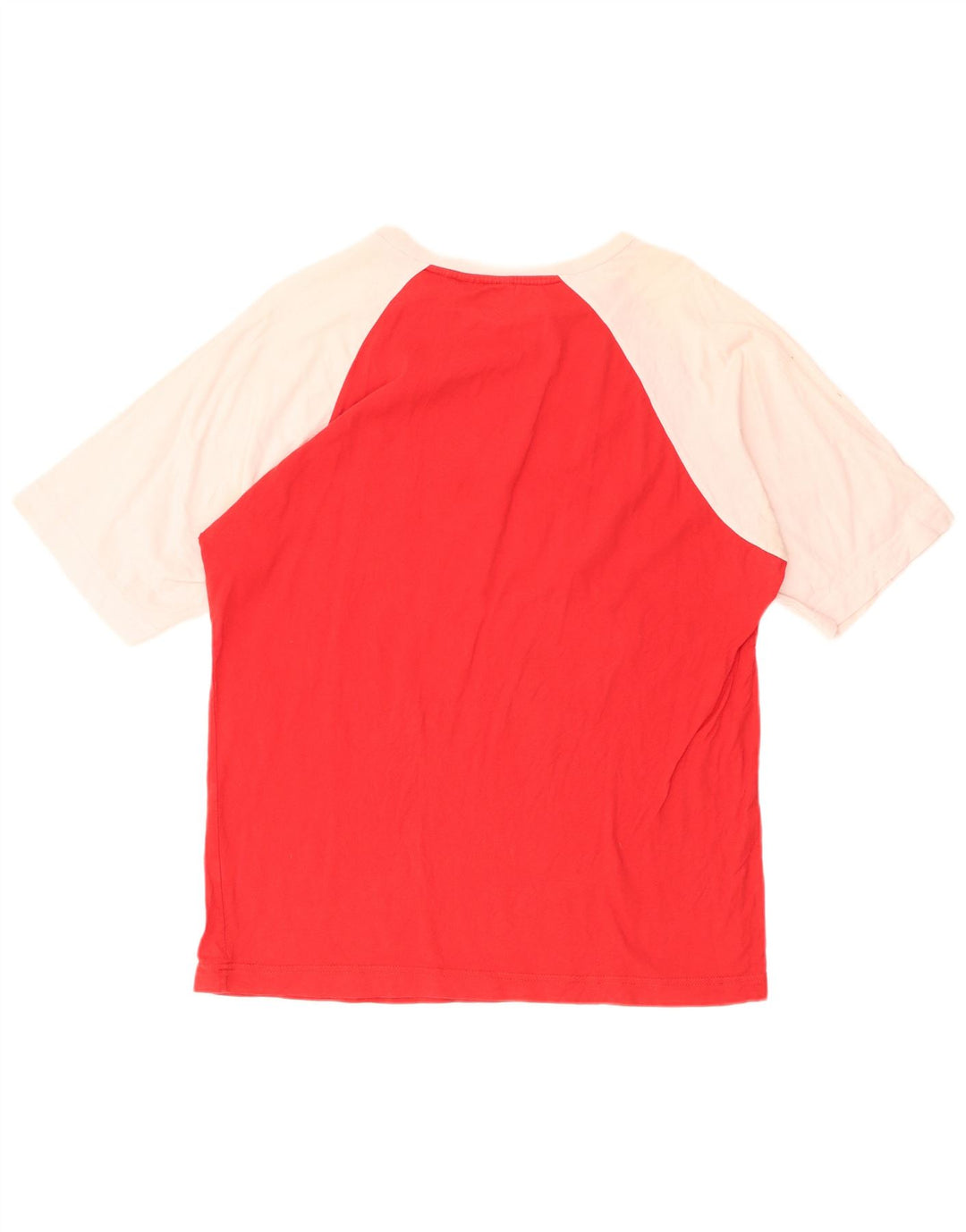 PUMA Womens Graphic T-Shirt Top UK 18 XL Red Colourblock