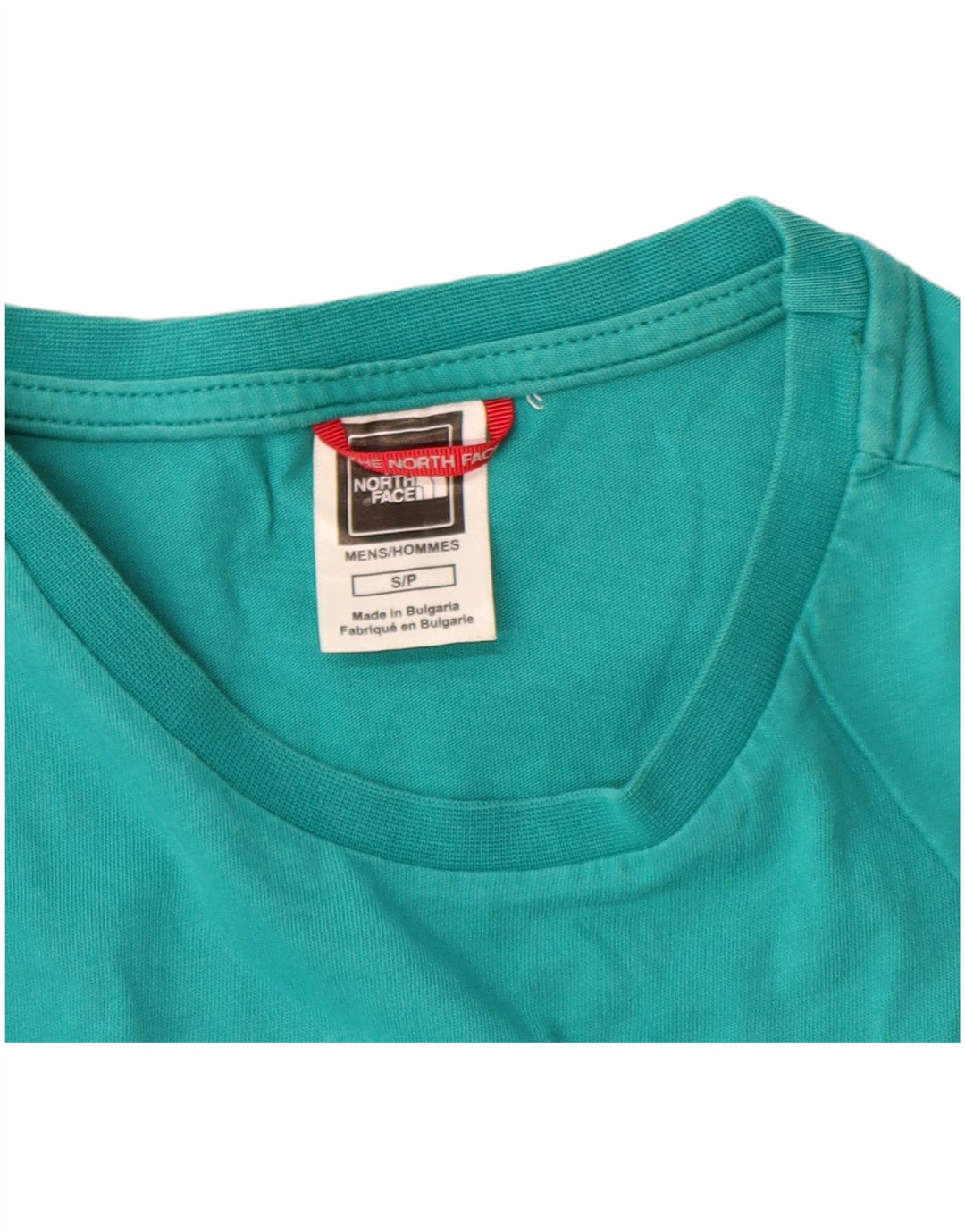 THE NORTH FACE Mens T-Shirt Top Small Turquoise