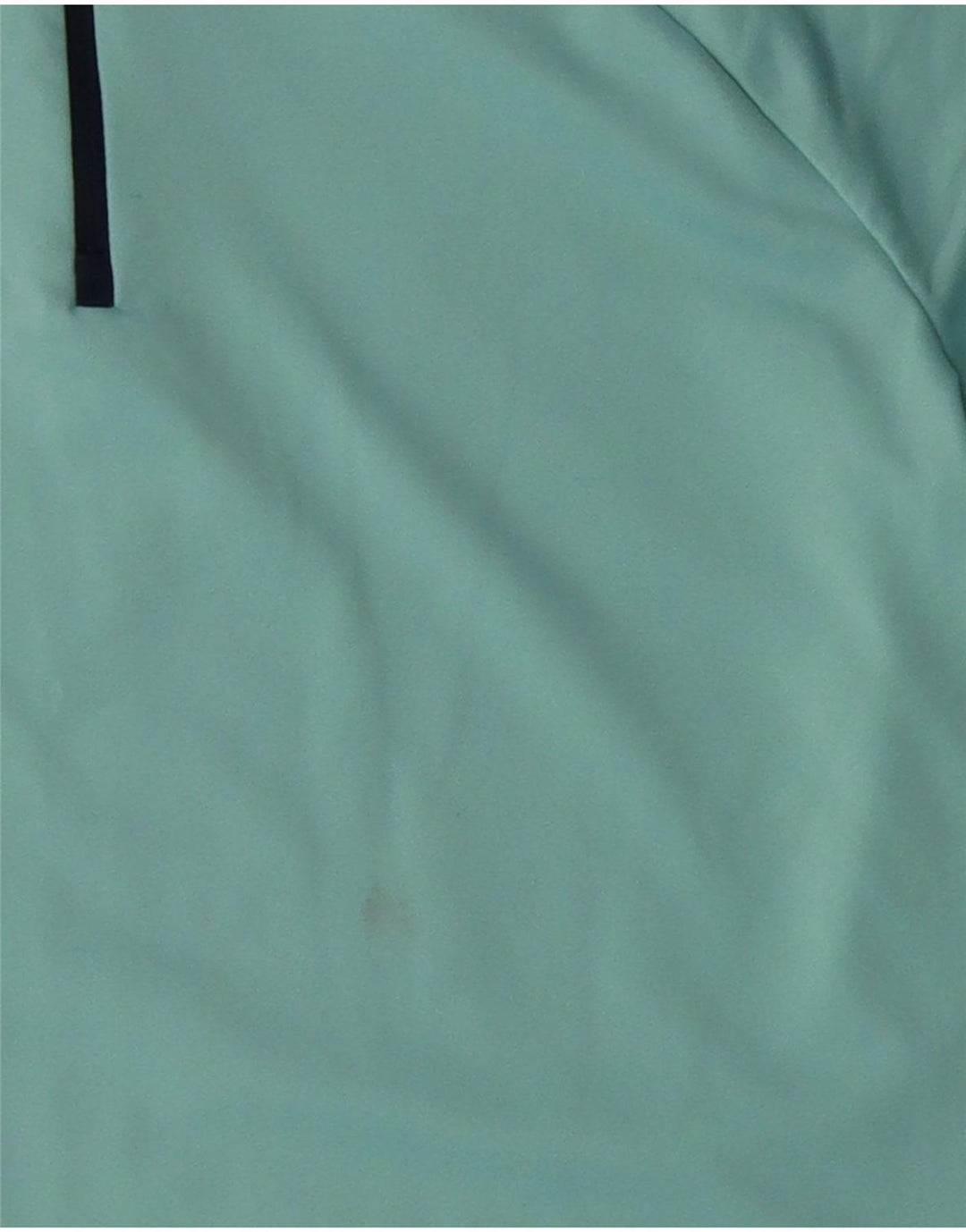 Nike Womens Dri Fit Zip Neck Pullover Tracksuit Top UK 16 Large Turquoise