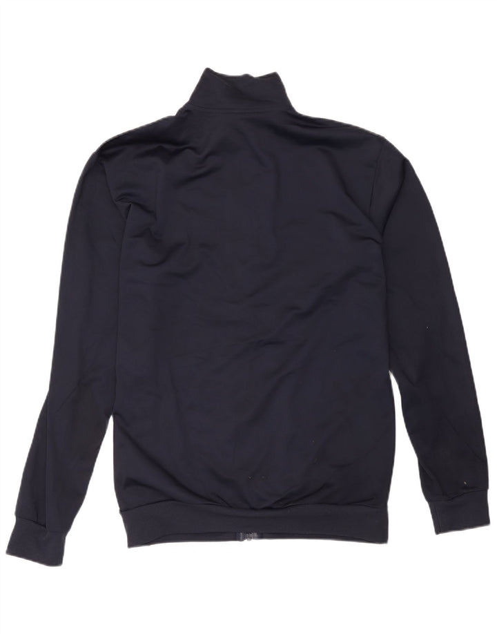 Nike Mens Tracksuit Top Jacket Medium Navy Blue Polyester