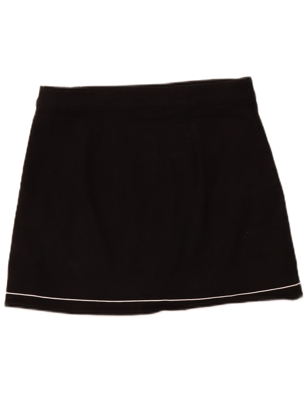 TOMMY HILFIGER Womens Mini Wrap Skirt Medium W28 Black Cotton