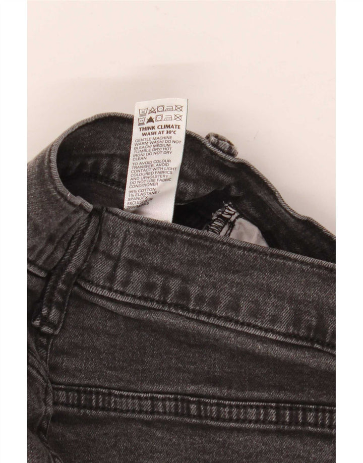 Marks & Spencer Mens Slim Jeans W32 L31 Black Cotton