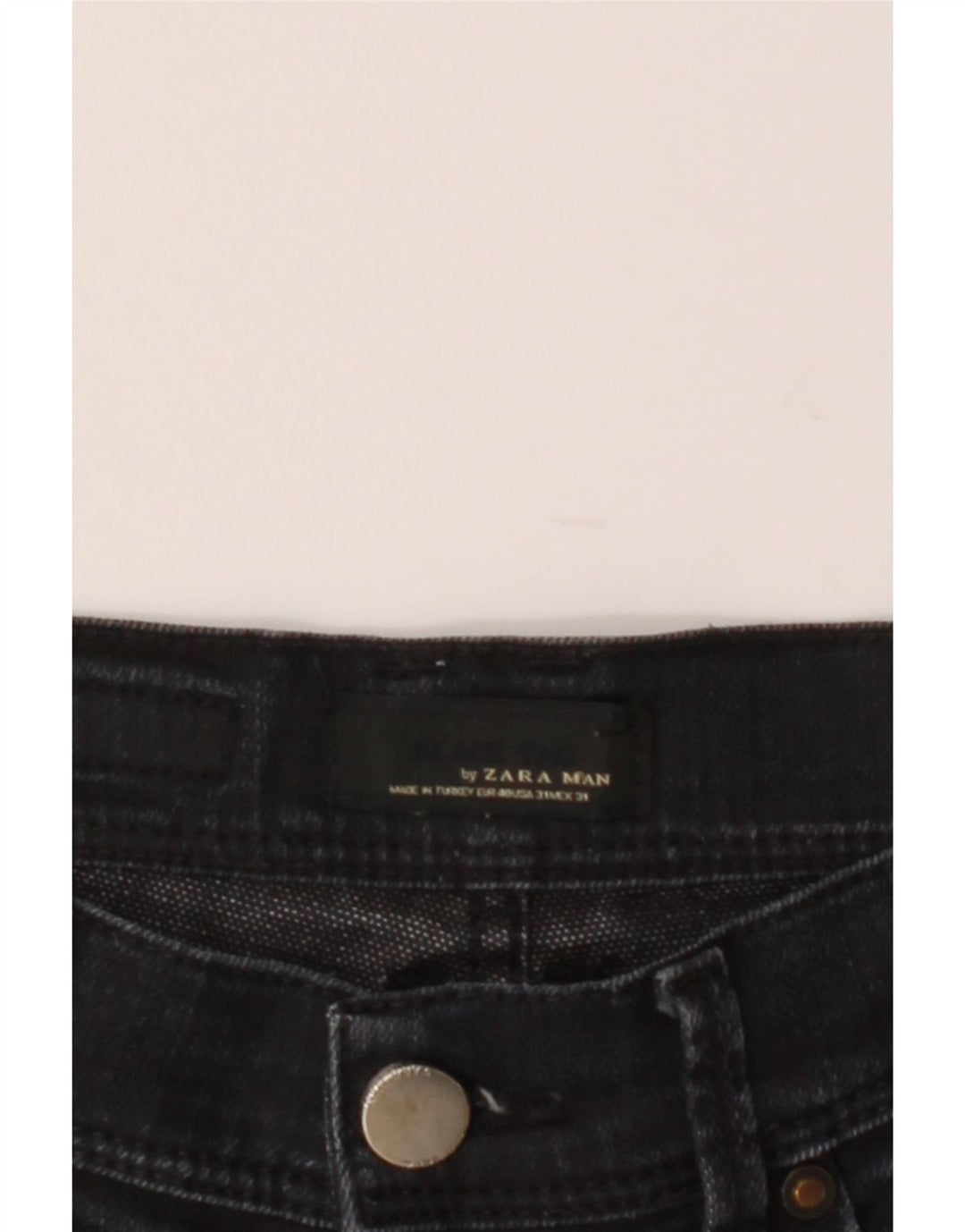 ZARA Mens Slim Jeans EU 40 Medium W30 L29 Navy Blue