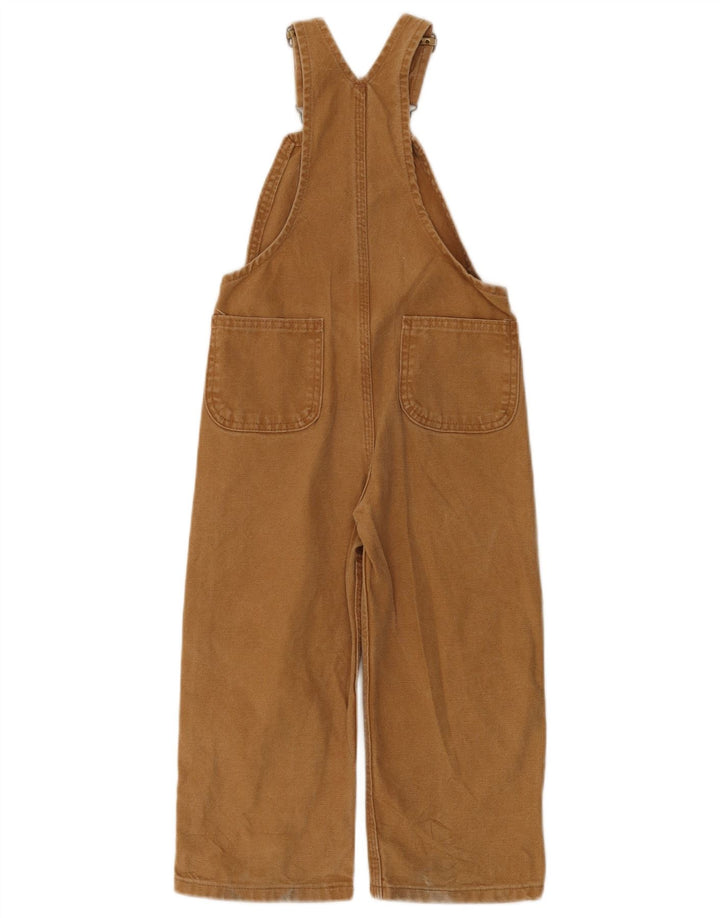 CARHARTT Boys Dungarees Trousers 4-5 Years W24 L16 Beige Cotton