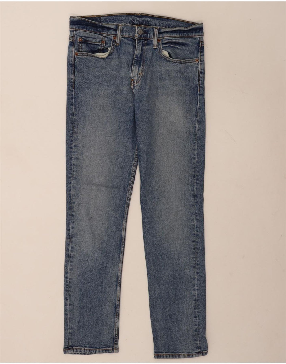Levi's Mens 511 Slim Jeans W32 L32 Blue Cotton
