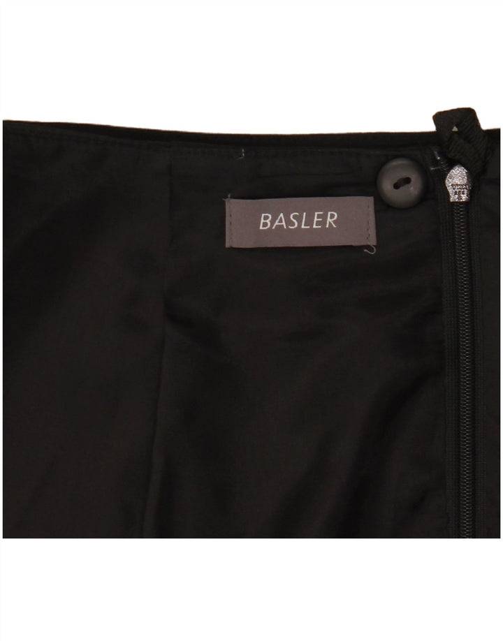 Basler Womens Straight Skirt W28 Medium Black