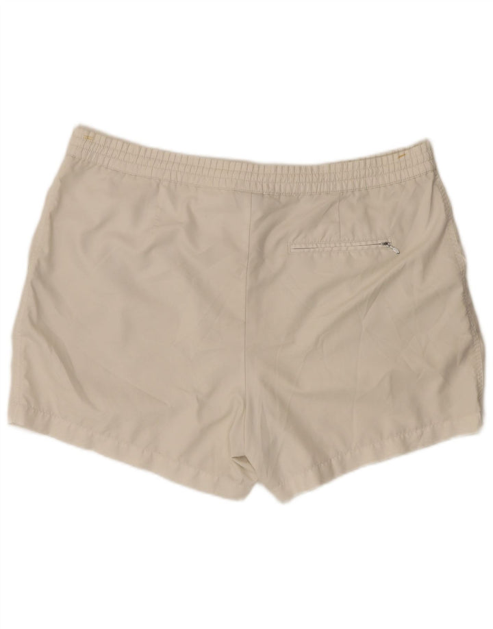 NIKE Mens Pegged Chino Shorts XL W40 White Polyester