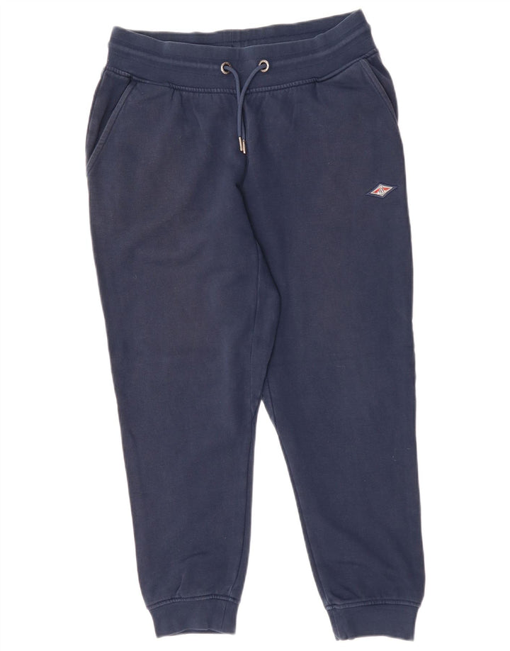 Bear Mens Tracksuit Trousers Joggers Small Navy Blue Cotton