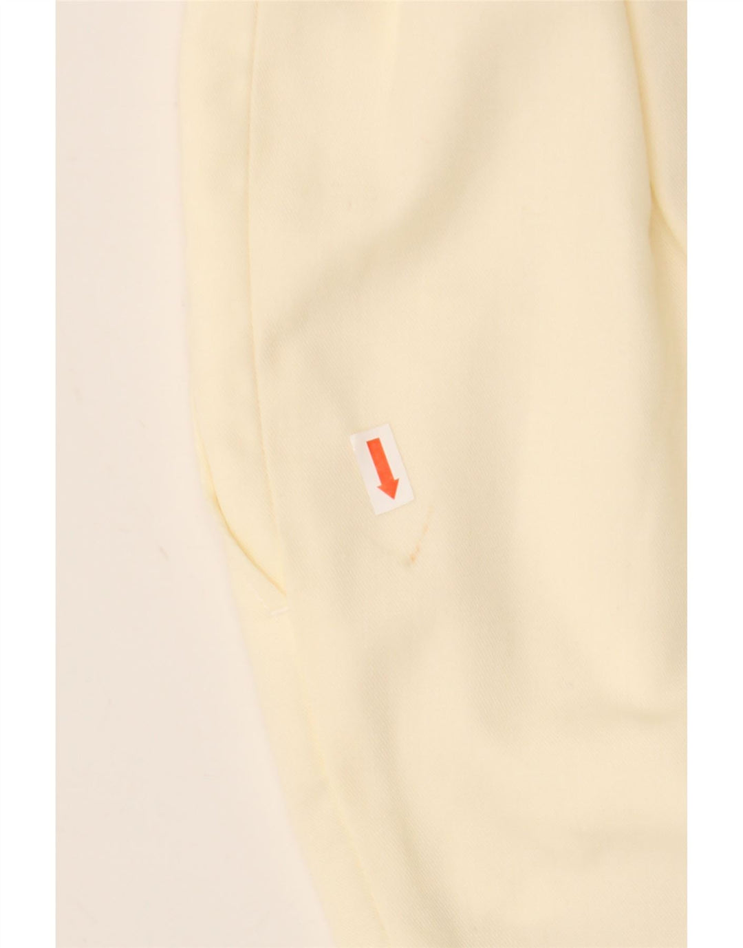VINTAGE Womens Chino Shorts W26 Small Off White