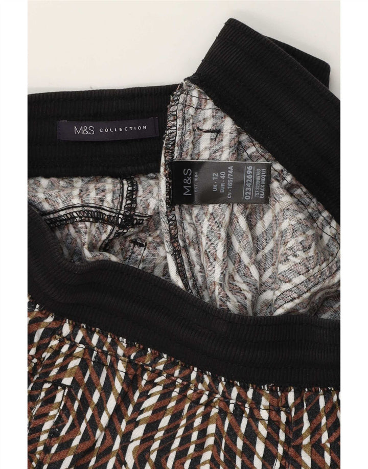 Marks & Spencer Womens Casual Shorts UK 12 Medium W32 Multicoloured