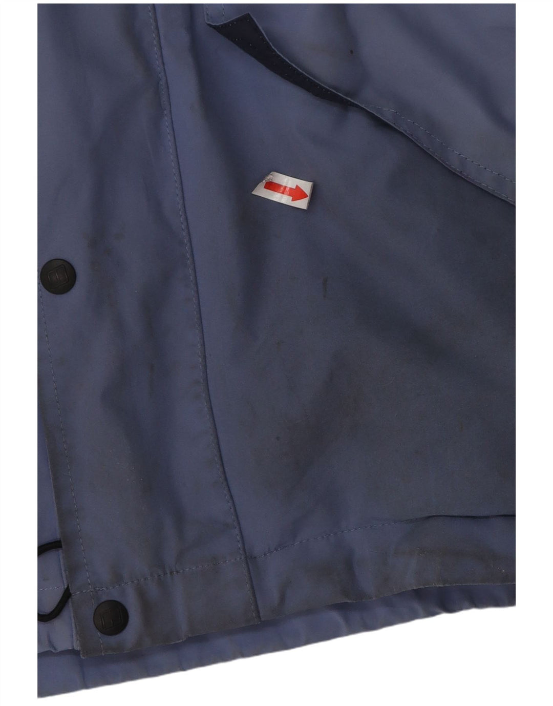 Berghaus Womens Oversized Rain Jacket UK 10 Small Blue Polyester