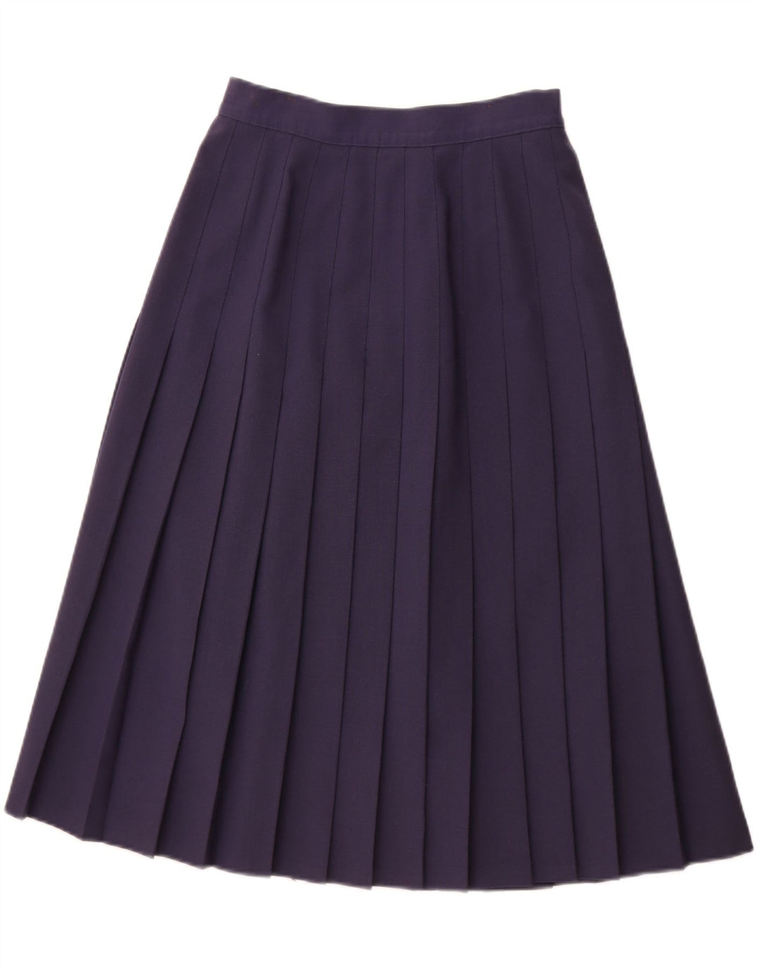 ST. BERNARD Womens High Waist A-Line Skirt UK 14 Medium W28  Navy Blue