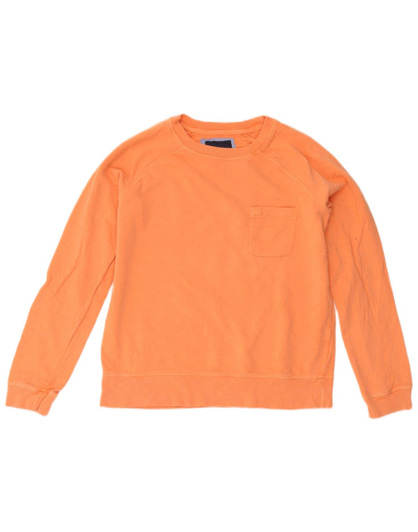 Crew Clothing Womens Sweatshirt Jumper UK 10 Small Orange