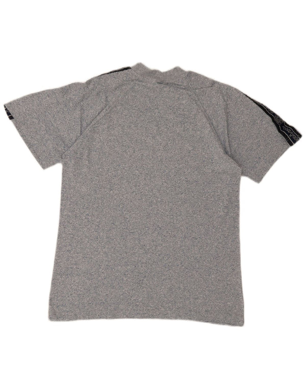 Champion Mens Graphic T-Shirt Top Small Blue Flecked
