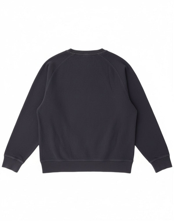Timberland Mens Sweatshirt Jumper Large Navy Blue Cotton