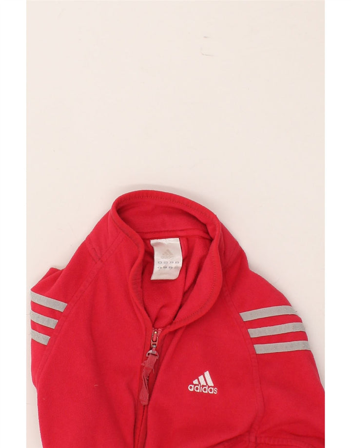 ADIDAS Womens Fleece Jacket UK 10 Small Pink Vintage Adidas and Second-Hand Adidas from Messina Hembry 