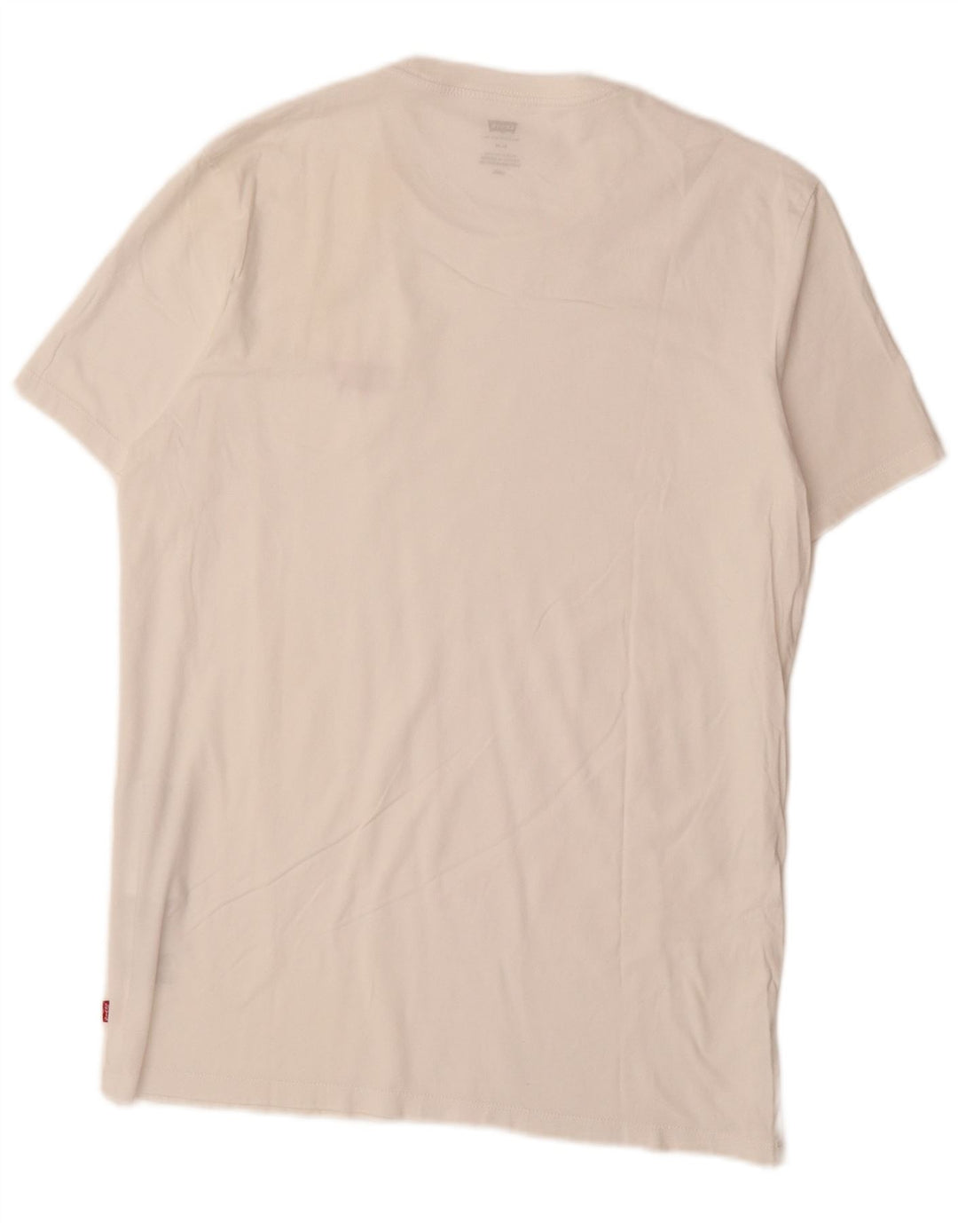 LEVI'S Mens Slim T-Shirt Top Large White Cotton