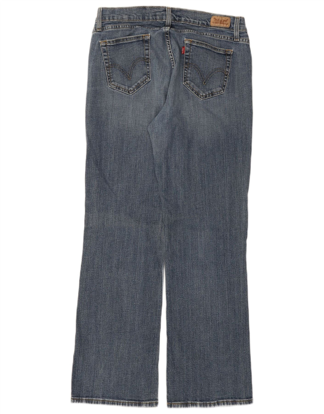 LEVI'S Womens 529 Curvy Bootcut Jeans W32 L32  Blue Cotton