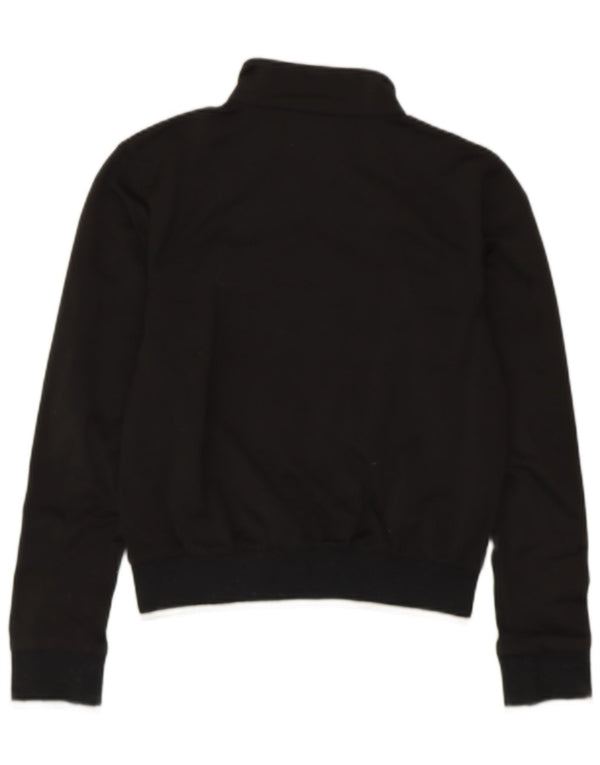 PUMA Womens Tracksuit Top Jacket UK 8 Small Black Colourblock Polyester