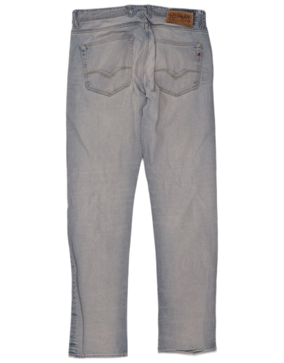 Replay Mens Straight Jeans W32 L33 Blue