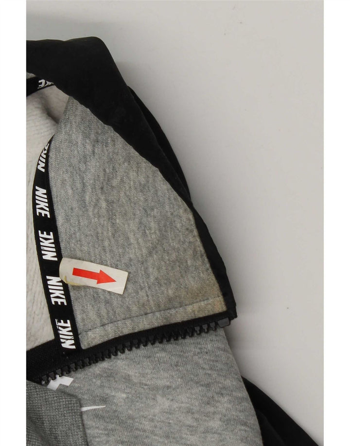Nike Mens Full Tracksuit Large  Grey Colourblock Cotton