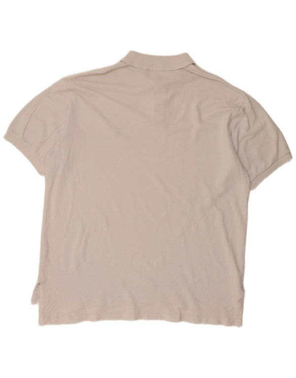 Polo Ralph Lauren Mens Polo Shirt XL White Cotton
