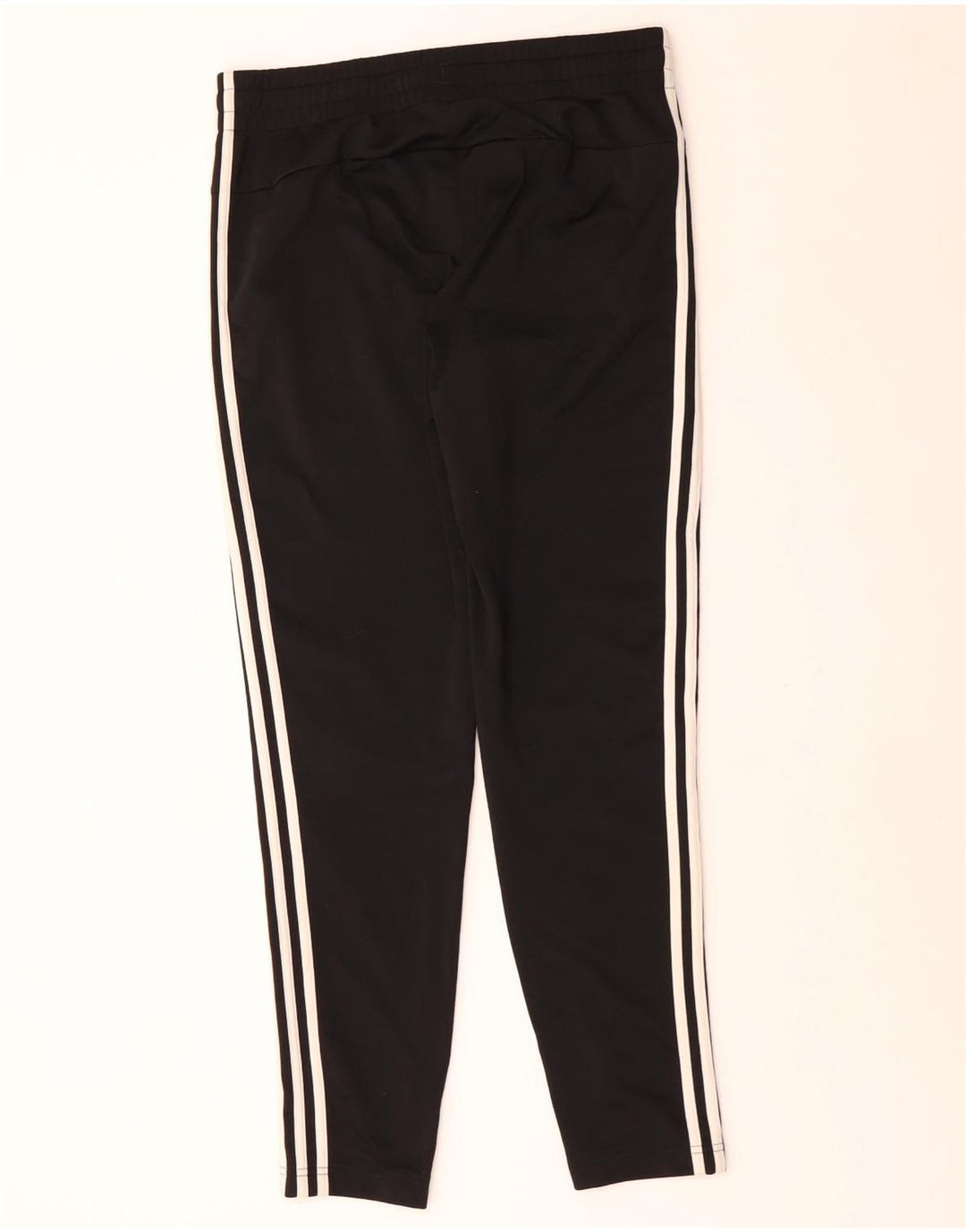 ADIDAS Womens Tracksuit Trousers UK 12/14 Medium  Black Polyester